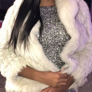 White Fur Coat